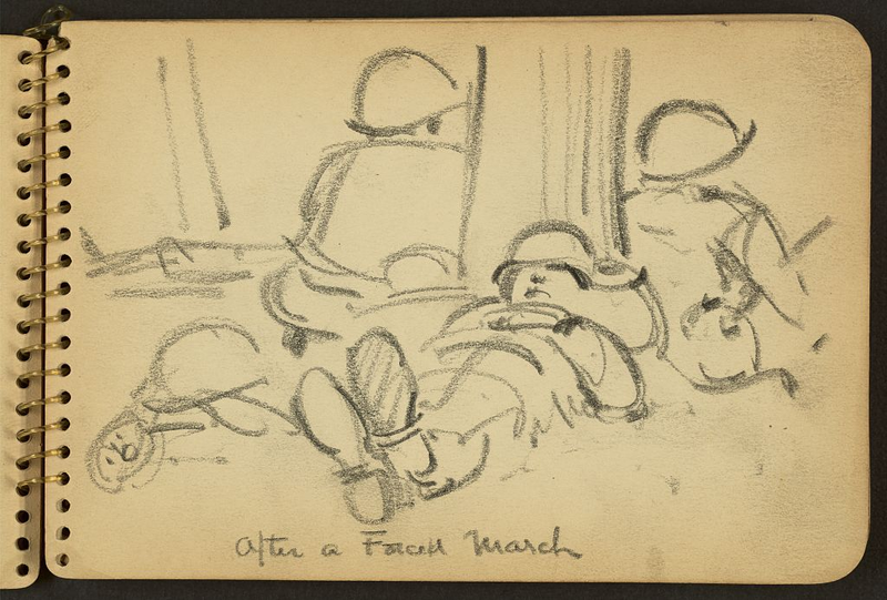 Illustration for article titled The Sketchbooks of Victor Lundy